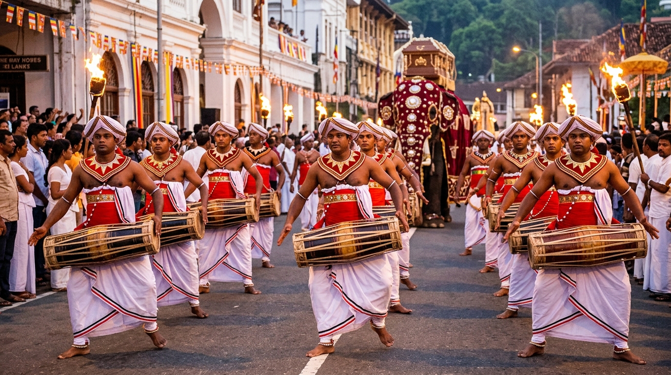 Kandyan Cultural Drummers and Dancers